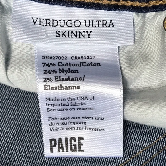 Paige Verdugo Ultra Skinny Jeans - Picture 9 of 11